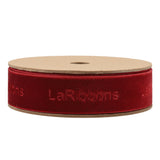 100 Yards Luxury Velvet Ribbon Roll - Custom Logo Printing Available - laribbons Custom Shop