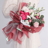 60x60cm Glitter Holographic Film Flower Packaging Sheets | P - BLN | MOQ 100pcs | Laribbon Custom - laribbons