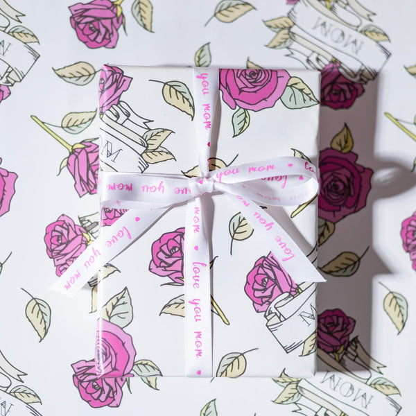 Custom Flat Wrapping Paper | Personalized Gift Wrap & Branded Packaging | LaRibbons - laribbons Custom Shop