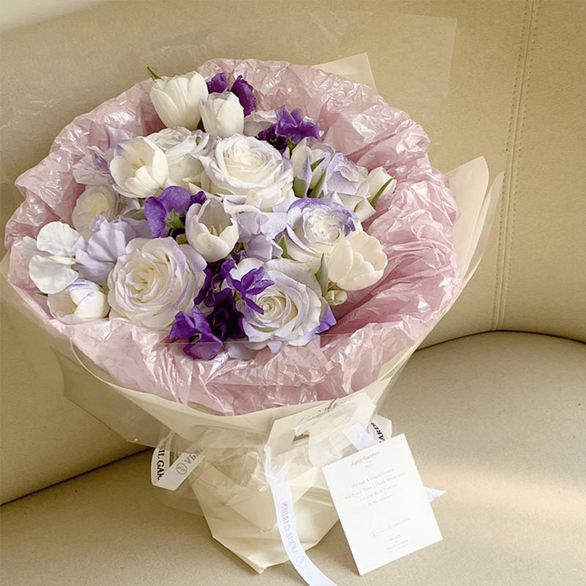 50x70cm Textured Paper Flower Packaging Sheets | P - GCNC | MOQ 100pcs | Laribbon Custom - laribbons