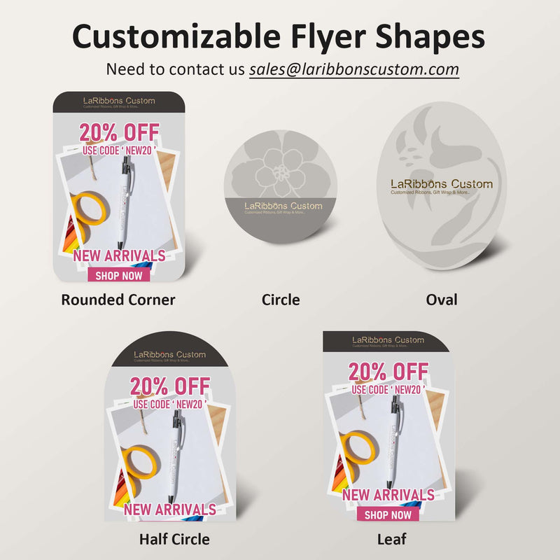 Custom Business Flyers | High-Quality Printed | Laribbons