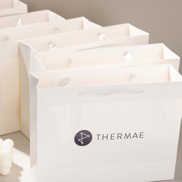 Custom Logo Paper Bags – 250gsm | 30 Sizes · 10 Colors · Ready to Ship | Laribbons Custom - laribbons Custom Shop