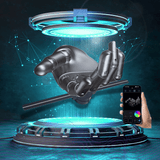 3D Hologram Fan Display – LED Holographic Advertising Machine for Business Promotion | Laribbons Custom - laribbons Custom Shop