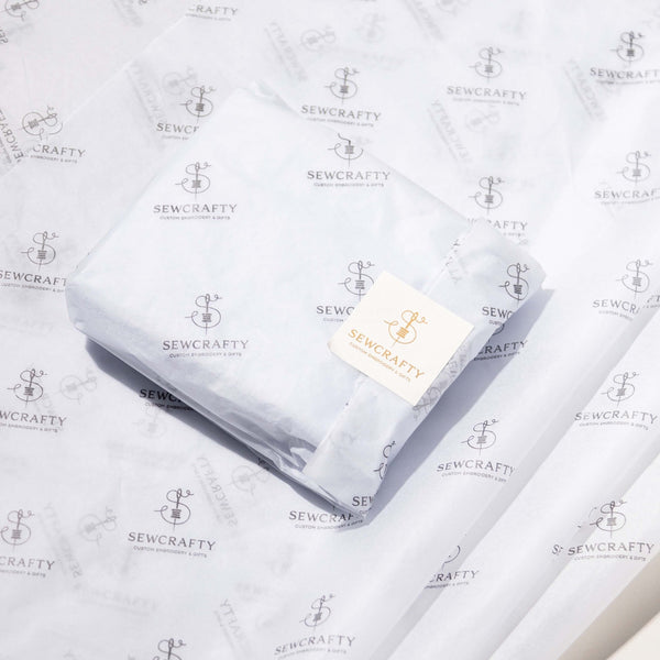 Custom Tissue Paper | Elevate Unboxing with Personalized, Eco - Friendly Wraps | Free Shipping | LaRibbons - laribbons Custom Shop