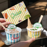 Custom Ice Cream Cups – Branded Paper Dessert Cups (MOQ 5000) | Laribbons Custom - laribbons Custom Shop