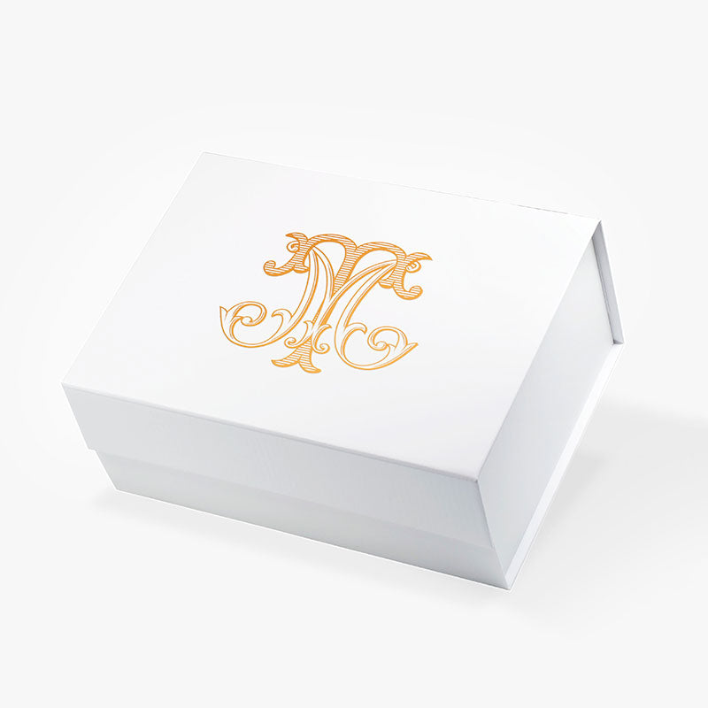 Glossy Laminated Magnetic Foldable Rigid Gift Box - Medium Size | Multiple Colors | Custom Logo Available