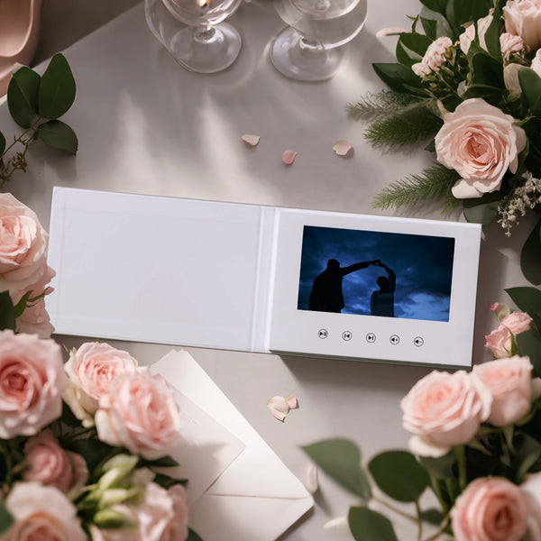 Personalized Video Book | Video Album that plays video | Wedding Gifts, Anniversary Gift, Birthday Gift, Video Gift, Video Frame