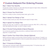Custom Wrap Ballpoint Pen | Personalized Printed | LaRibbons - laribbons Custom Shop