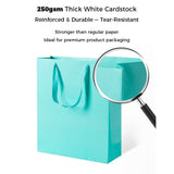 Custom Logo Paper Bags – 250gsm | 30 Sizes · 10 Colors · Ready to Ship | Laribbons Custom - laribbons Custom Shop
