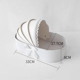 33×17.7×8cm Cradle - Style Flower Gift Box | B.YLH | Laribbons Custom - laribbons