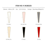 Gold - Trimmed OPP Single Flower Sleeves | JKJB.DZD | Laribbons Custom - laribbons