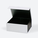 Half Lid Foldable Gift Box – 9.25×6.7×4 in | Collapsible Cardboard Box | Laribbons Custom - laribbons Custom Shop