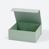 Half Lid Foldable Gift Box – 9.25×6.7×4 in | Collapsible Cardboard Box | Laribbons Custom - laribbons Custom Shop