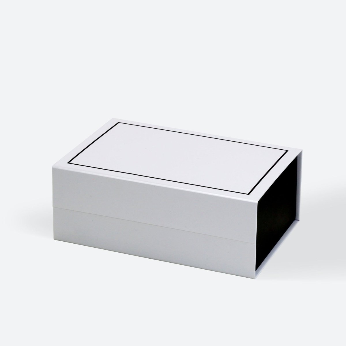 Half Lid Foldable Gift Box – 9.25×6.7×4 in | Collapsible Cardboard Box | Laribbons Custom - laribbons Custom Shop