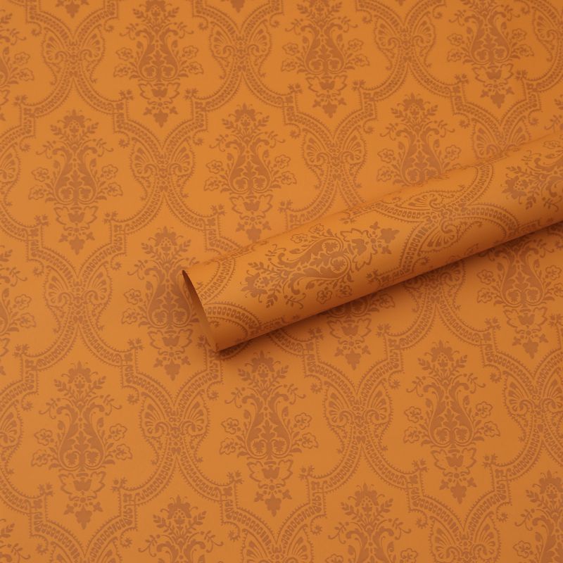 56x56cm BOPP Vintage Damask Flower Packaging Sheets | P - BCZBLK | MOQ 100pcs | Laribbon Custom - laribbons