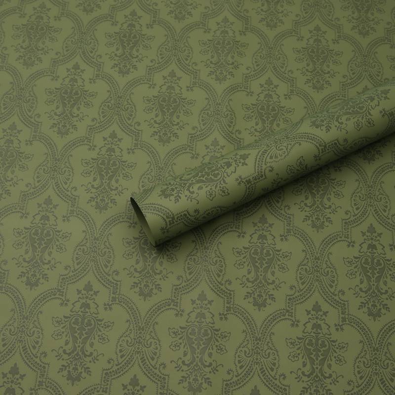 56x56cm BOPP Vintage Damask Flower Packaging Sheets | P - BCZBLK | MOQ 100pcs | Laribbon Custom - laribbons