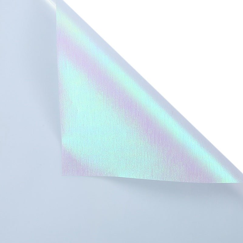 60x60cm Glitter Holographic Film Flower Packaging Sheets | P - BLN | MOQ 100pcs | Laribbon Custom - laribbons