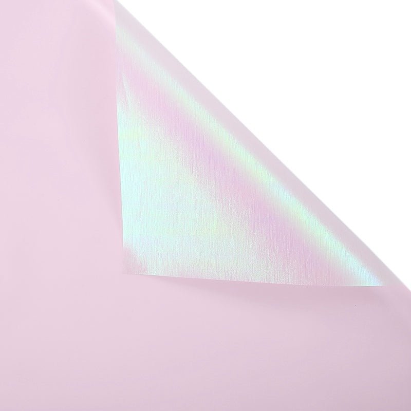 60x60cm Glitter Holographic Film Flower Packaging Sheets | P - BLN | MOQ 100pcs | Laribbon Custom - laribbons