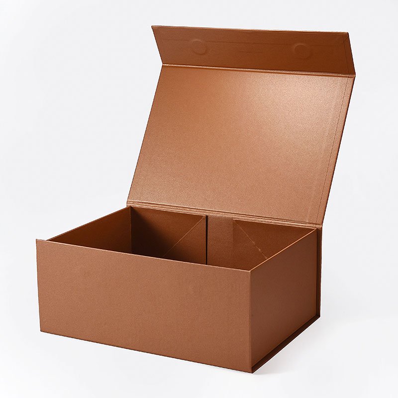 Glossy Laminated Magnetic Foldable Rigid Gift Box - Medium Size | Multiple Colors | Custom Logo Available