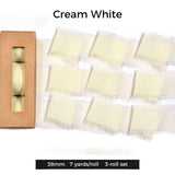 Handmade Chiffon Ribbon with Raw Edge – 1.5