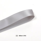 Wholesale Double Faced Satin Ribbon – Black, White & Gray Color Series – 3/8