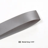 Wholesale Double Faced Satin Ribbon – Black, White & Gray Color Series – 3/8