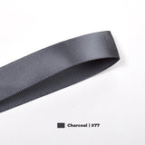 Wholesale Double Faced Satin Ribbon – Black, White & Gray Color Series – 3/8