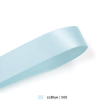 Wholesale Double Faced Satin Ribbon – Light Blue Color Series – 3/8