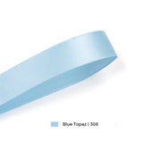 Wholesale Double Faced Satin Ribbon – Light Blue Color Series – 3/8