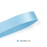Wholesale Double Faced Satin Ribbon – Light Blue Color Series – 3/8