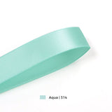 Wholesale Double Faced Satin Ribbon – Light Blue Color Series – 3/8