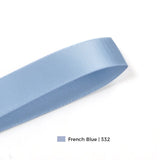 Wholesale Double Faced Satin Ribbon – Light Blue Color Series – 3/8