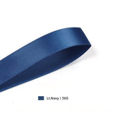 Wholesale Double Faced Satin Ribbon – Dark Blue & Navy Color Series – 3/8