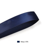 Wholesale Double Faced Satin Ribbon – Dark Blue & Navy Color Series – 3/8