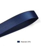 Wholesale Double Faced Satin Ribbon – Dark Blue & Navy Color Series – 3/8