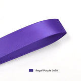 Wholesale Double Faced Satin Ribbon – Purple & Lavender Color Series – 3/8