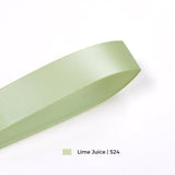 Wholesale Double Faced Satin Ribbon – Green Color Series – 3/8