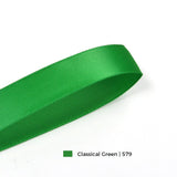 Wholesale Double Faced Satin Ribbon – Green Color Series – 3/8