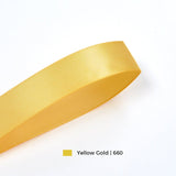 Wholesale Double Faced Satin Ribbon – Yellow & Orange Color Series – 3/8