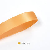 Wholesale Double Faced Satin Ribbon – Yellow & Orange Color Series – 3/8