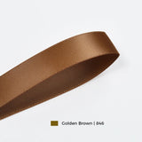 Wholesale Double Faced Satin Ribbon – Dark Brown Color Series – 3/8