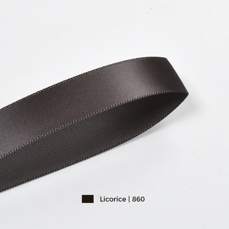 Wholesale Double Faced Satin Ribbon – Dark Brown Color Series – 3/8", 5/8", 7/8", 1.5" Wide – 100 Yards Per Roll – Bulk 500 Yards Minimum | Laribbons Custom - laribbons Custom Shop