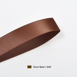 Wholesale Double Faced Satin Ribbon – Dark Brown Color Series – 3/8