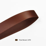 Wholesale Double Faced Satin Ribbon – Dark Brown Color Series – 3/8