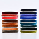 Single - Face Velvet Ribbon – 32 Colors, 10 Widths | Holiday Craft & Gift Wrapping Supply | Laribbons Custom - laribbons Custom Shop