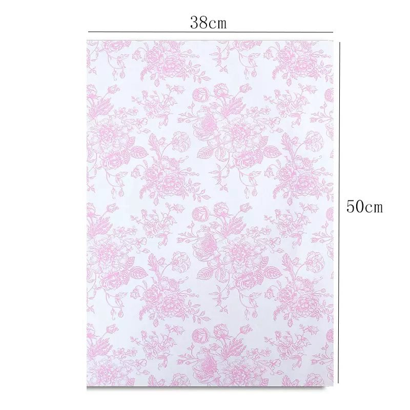 38x50cm Floral Print Flower Packaging Sheets | P - FGFHYSZ | MOQ 100pcs | Laribbon Custom - laribbons