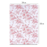38x50cm Floral Print Flower Packaging Sheets | P - FGFHYSZ | MOQ 100pcs | Laribbon Custom - laribbons
