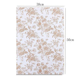 38x50cm Floral Print Flower Packaging Sheets | P - FGFHYSZ | MOQ 100pcs | Laribbon Custom - laribbons