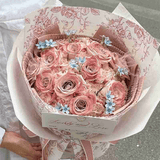 38x50cm Floral Print Flower Packaging Sheets | P - FGFHYSZ | MOQ 100pcs | Laribbon Custom - laribbons