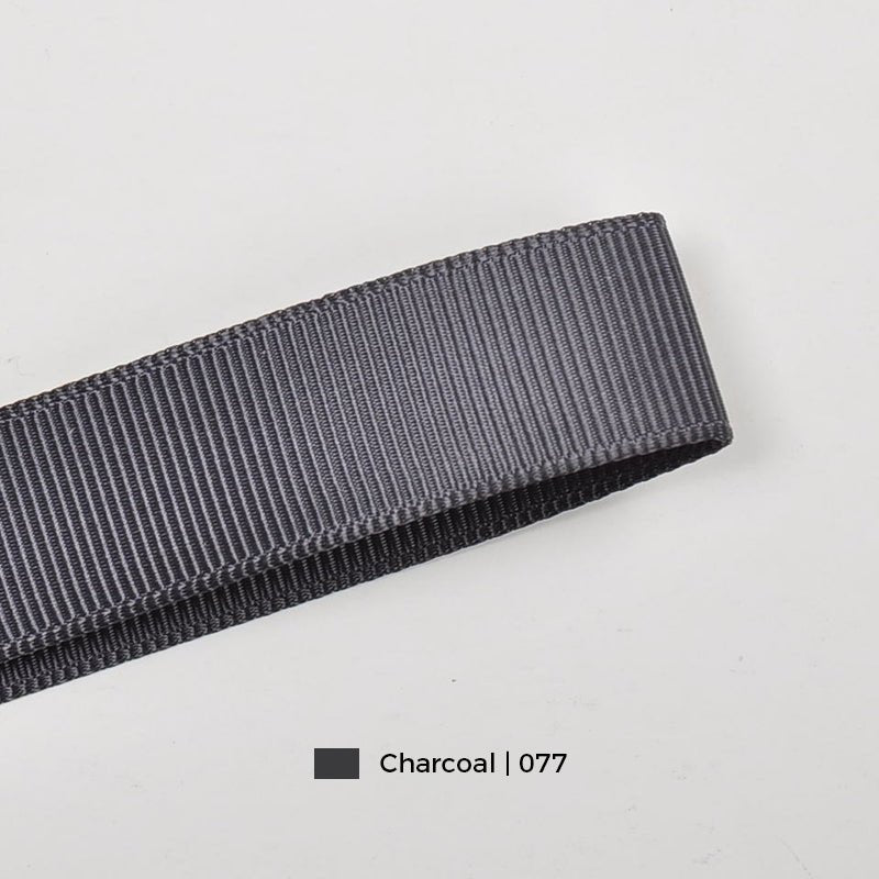 Wholesale Grosgrain Ribbon – Black, White & Gray Color Series – 3/8", 5/8", 7/8", 1.5" Wide – 100 Yards Per Roll – Bulk 500 Yards Minimum | Laribbons Custom - laribbons Custom Shop